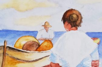despedida acuarela
