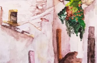 acuarela la callejilla